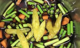 泡椒泡菜的腌制方法